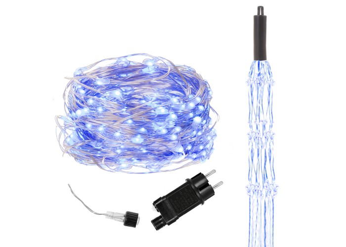 Гірлянда (кінський хвіст) Springos 2 м 300 LED CL0095 Blue
