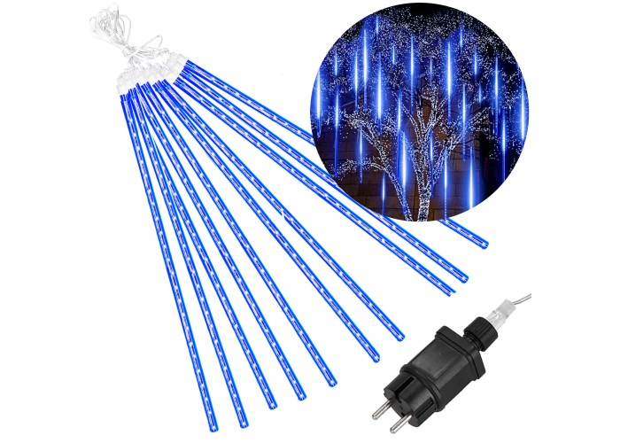 Гірлянда метеоритний дощ Springos 4 м 480 LED CL1210 Blue