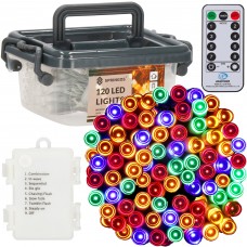 Гірлянда на батарейках Springos 9 м 120 LED CL0173 Mix