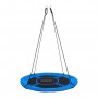Гойдалка-гніздо кругла 4FIZJO L 100 см Black/Blue (P-5907739314529)