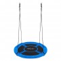 Гойдалка-гніздо кругла 4FIZJO L 100 см Black/Blue (P-5907739314529)