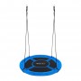 Гойдалка-гніздо кругла 4FIZJO L 100 см Black/Blue (P-5907739314529)