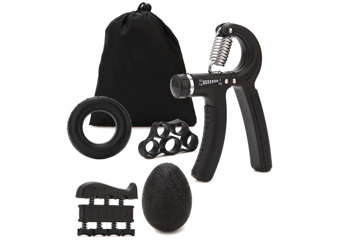 Набір еспандерів Cornix Hand Grip Workout Kit 5 шт XR-0269 Black