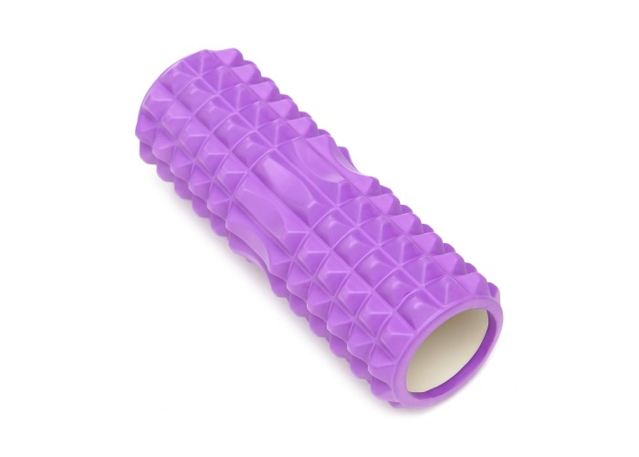 Масажний ролик Cornix EVA 33 x 14 см (валик, роллер) XR-0328 Violet
