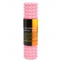 Масажний ролик Cornix EVA 45 x 14 см (валик, роллер) XR-0336 Light Pink