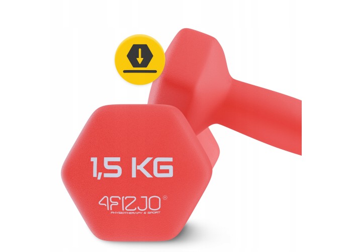 Гантелі вінілові 4FIZJO Classic 2 x 1.5 кг (P-5907739311962)