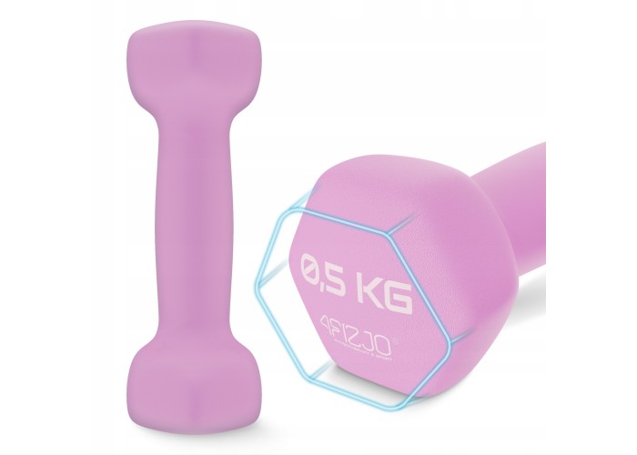 Гантелі вінілові 4FIZJO Classic 2 x 0.5 кг (P-5907739311948)