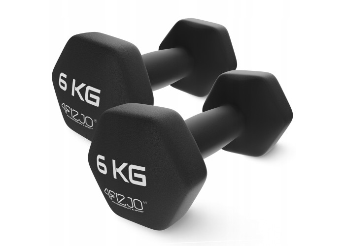 Гантелі вінілові 4FIZJO Classic 2 x 6 кг (P-5905973403191)