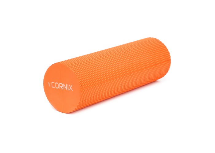 Масажний ролик Cornix EVA+ 45 x 15 см (валик, роллер) XR-0302 Orange