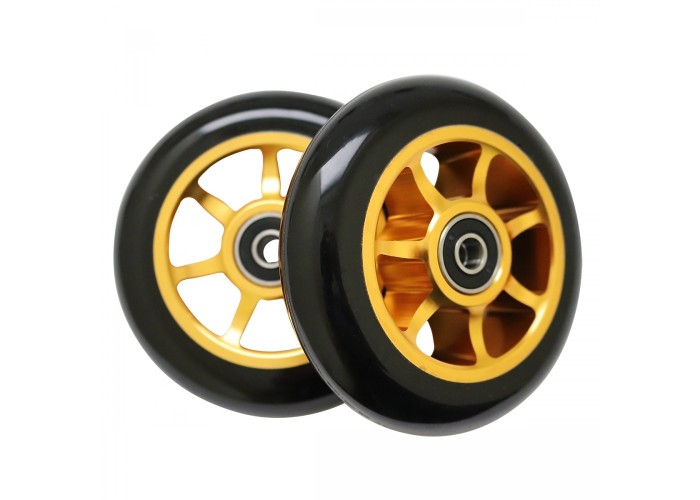 Колеса для трюкового самоката SportVida ALU ABEC 9 RS 100 мм PU SV-WO0011