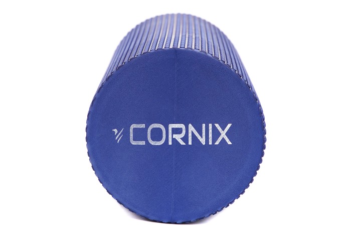 Масажний ролик Cornix EVA+ 45 x 15 см (валик, роллер) XR-0304 Navy Blue