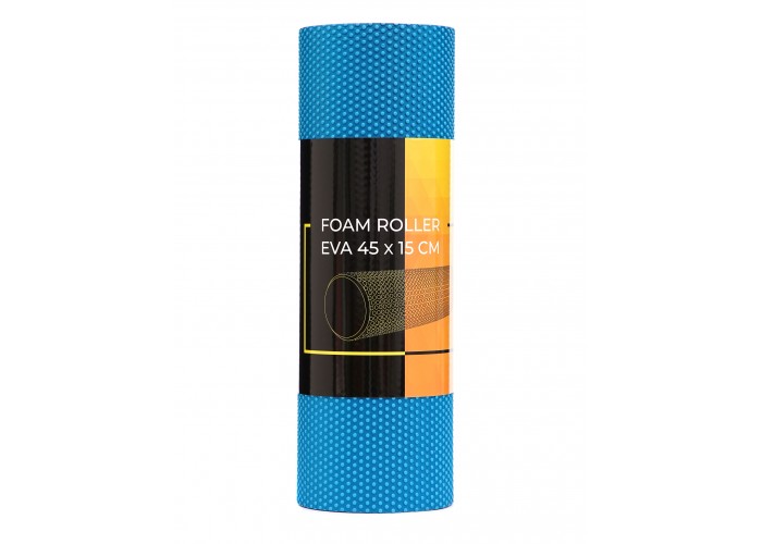 Масажний ролик Cornix EVA+ 45 x 15 см (валик, роллер) XR-0306 Blue
