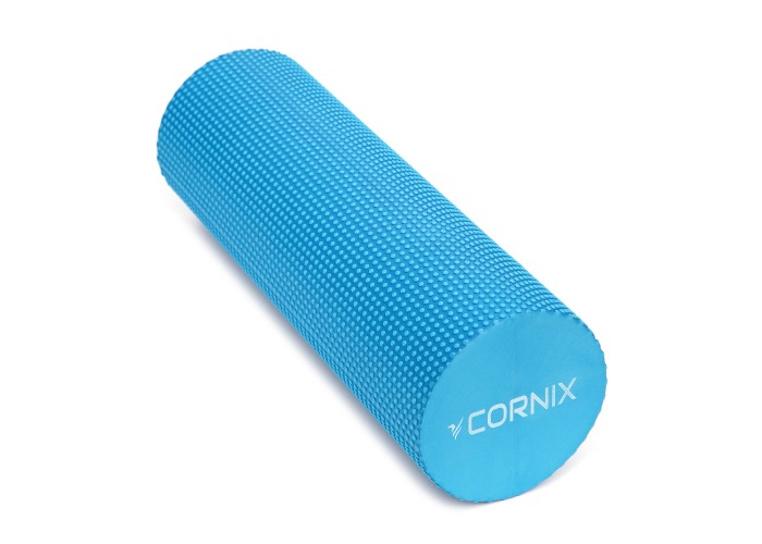 Масажний ролик Cornix EVA+ 45 x 15 см (валик, роллер) XR-0306 Blue