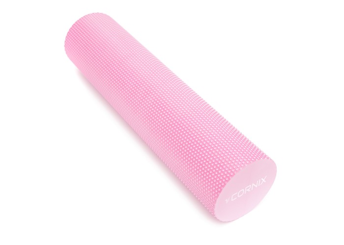 Масажний ролик Cornix EVA+ 60 x 15 см (валик, роллер) XR-0308 Pink