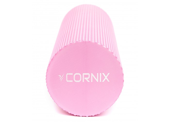 Масажний ролик Cornix EVA+ 60 x 15 см (валик, роллер) XR-0308 Pink