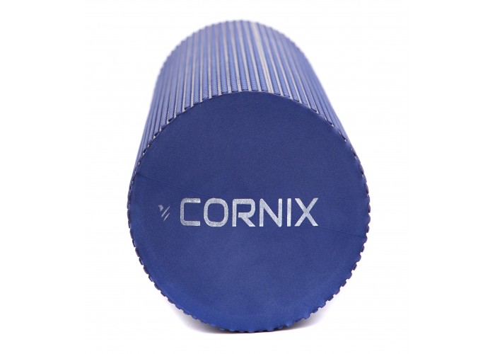 Масажний ролик Cornix EVA+ 60 x 15 см (валик, роллер) XR-0309 Navy Blue