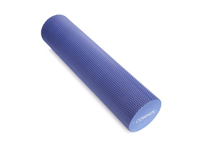 Масажний ролик Cornix EVA+ 60 x 15 см (валик, роллер) XR-0309 Navy Blue