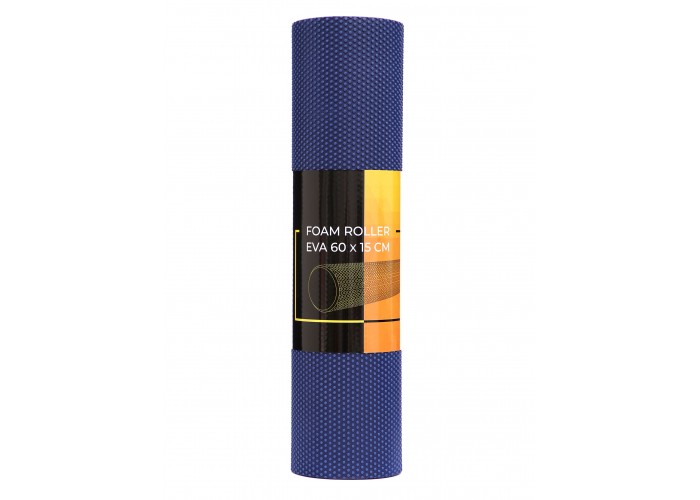 Масажний ролик Cornix EVA+ 60 x 15 см (валик, роллер) XR-0309 Navy Blue
