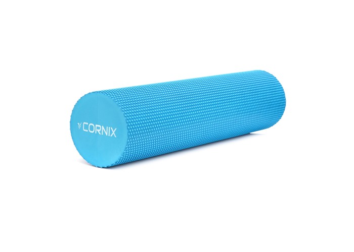 Масажний ролик Cornix EVA+ 60 x 15 см (валик, роллер) XR-0311 Blue