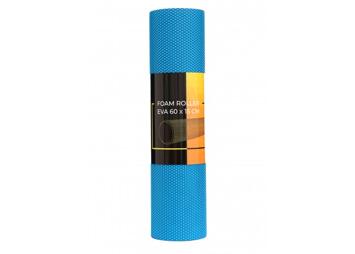 Масажний ролик Cornix EVA+ 60 x 15 см (валик, роллер) XR-0311 Blue