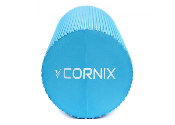 Масажний ролик Cornix EVA+ 60 x 15 см (валик, роллер) XR-0311 Blue
