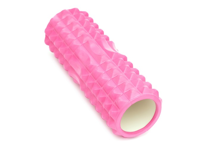 Масажний ролик Cornix EVA 33 x 14 см (валик, роллер) XR-0327 Pink