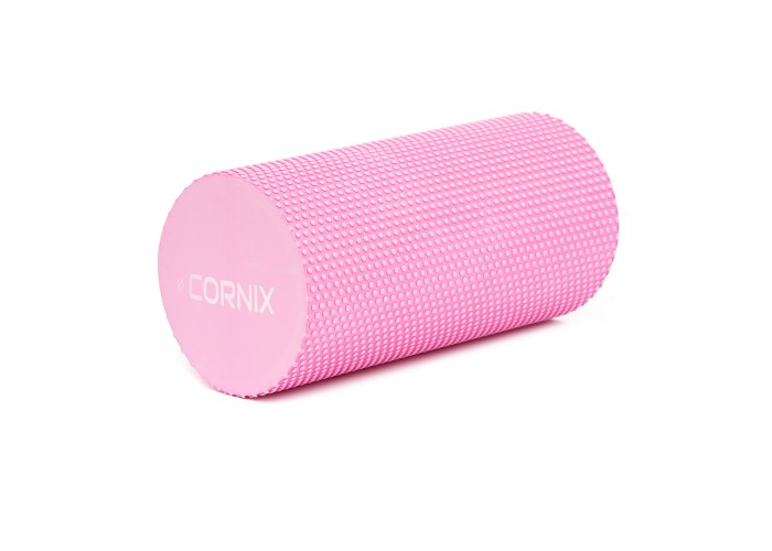 Масажний ролик Cornix EVA+ 30 x 15 см (валик, роллер) XR-0298 Pink