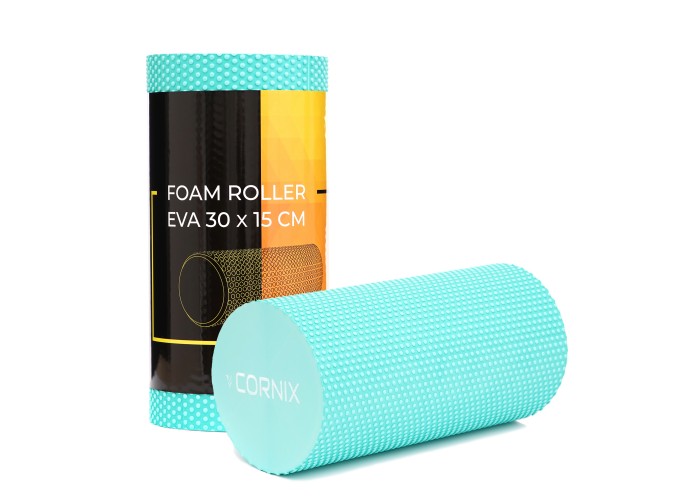Масажний ролик Cornix EVA+ 30 x 15 см (валик, роллер) XR-0300 Mint