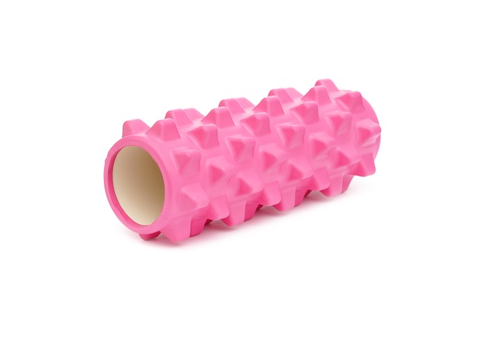 Масажний ролик Cornix EVA 33 x 14 см (валик, роллер) XR-0323 Pink