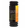 Масажний ролик Cornix EVA 33 x 14 см (валик, роллер) XR-0329 Black