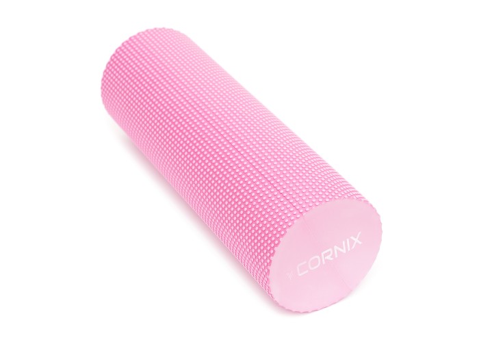 Масажний ролик Cornix EVA+ 45 x 15 см (валик, роллер) XR-0303 Pink