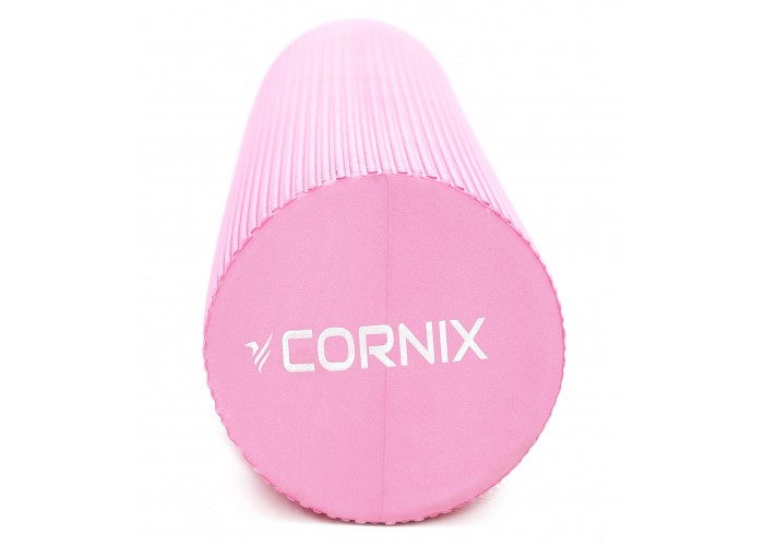 Масажний ролик Cornix EVA+ 90 x 15 см (валик, роллер) XR-0313 Pink