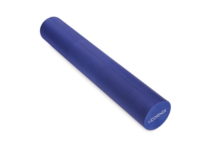 Масажний ролик Cornix EVA+ 90 x 15 см (валик, роллер) XR-0314 Navy Blue