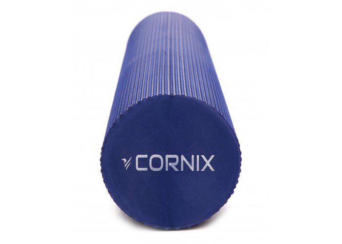 Масажний ролик Cornix EVA+ 90 x 15 см (валик, роллер) XR-0314 Navy Blue