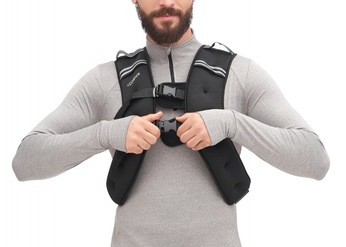 Жилет-обважнювач для тренувань Cornix Weight Vest 10 кг XR-0345 Black