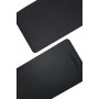 Килимок спортивний Cornix PU 183 x 68 x 0.4 см для йоги та фітнесу XR-0317 Black