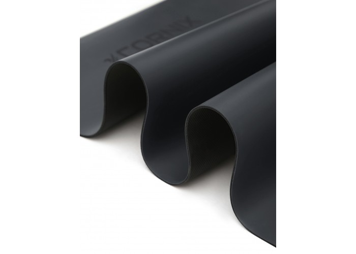 Килимок спортивний Cornix PU 183 x 68 x 0.4 см для йоги та фітнесу XR-0317 Black