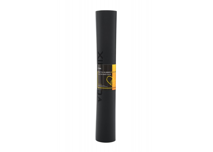 Килимок спортивний Cornix PU 183 x 68 x 0.4 см для йоги та фітнесу XR-0317 Black