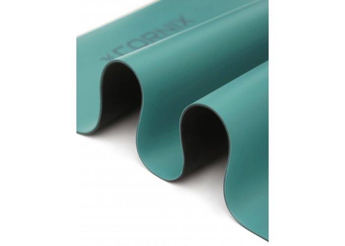 Килимок спортивний Cornix PU 183 x 68 x 0.4 см для йоги та фітнесу XR-0318 Turquoise
