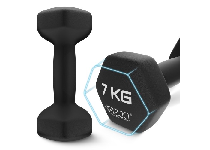 Гантелі вінілові 4FIZJO Classic 2 x 7 кг (P-5905973403207)