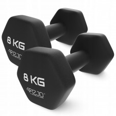 Гантелі вінілові 4FIZJO Classic 2 x 8 кг (P-5905973403214)