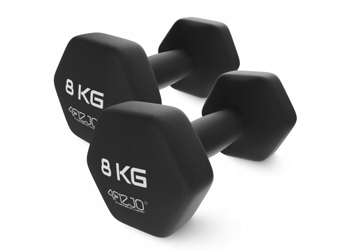 Гантелі вінілові 4FIZJO Classic 2 x 8 кг (P-5905973403214)