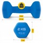 Набір гантелей вінілових 4FIZJO Classic 7 кг зі стійкою (P-5905973403221)