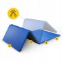 Мат гімнастичний складний 4FIZJO XL 240 x 120 x 5 см Blue (P-5907739319715)
