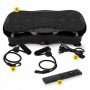 Віброплатформа для тренувань 4FIZJO Ultra+ з пультом та еспандерами Black (P-5905973402873)