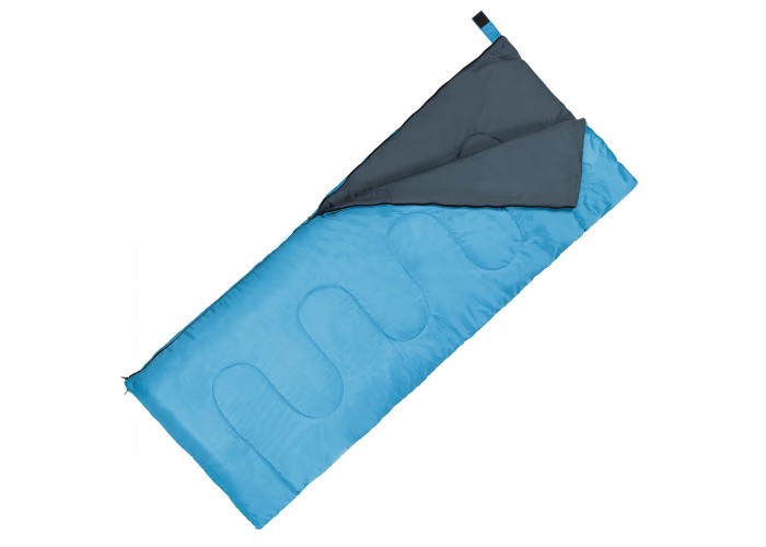Спальний мішок (спальник) ковдра SportVida SV-CC0060 +2 ...+21°C R Sky Blue/Grey