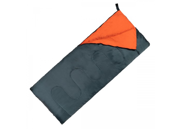Спальний мішок (спальник) ковдра SportVida SV-CC0061 +2 ...+21°C R Navy Green/Orange
