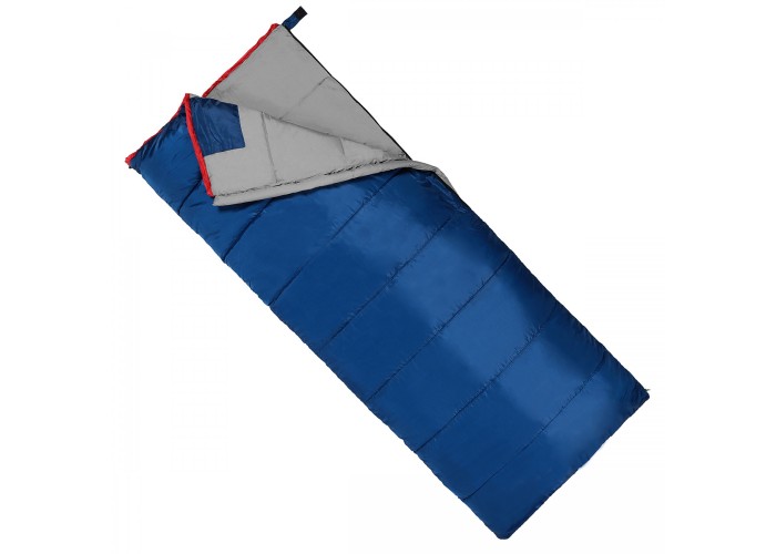 Спальний мішок (спальник) ковдра SportVida SV-CC0067 -3 ...+21°C L Blue/Grey