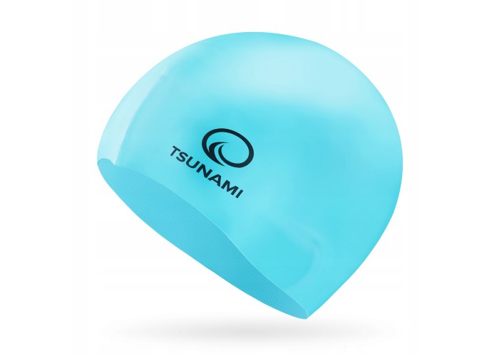 Шапочка для плавання TSUNAMI Kids дитяча Sky Blue (P-5905973401807)