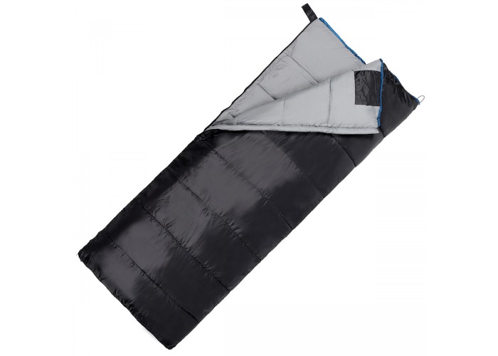 Спальний мішок (спальник) ковдра SportVida SV-CC0068 -3 ...+21°C R Black/Grey